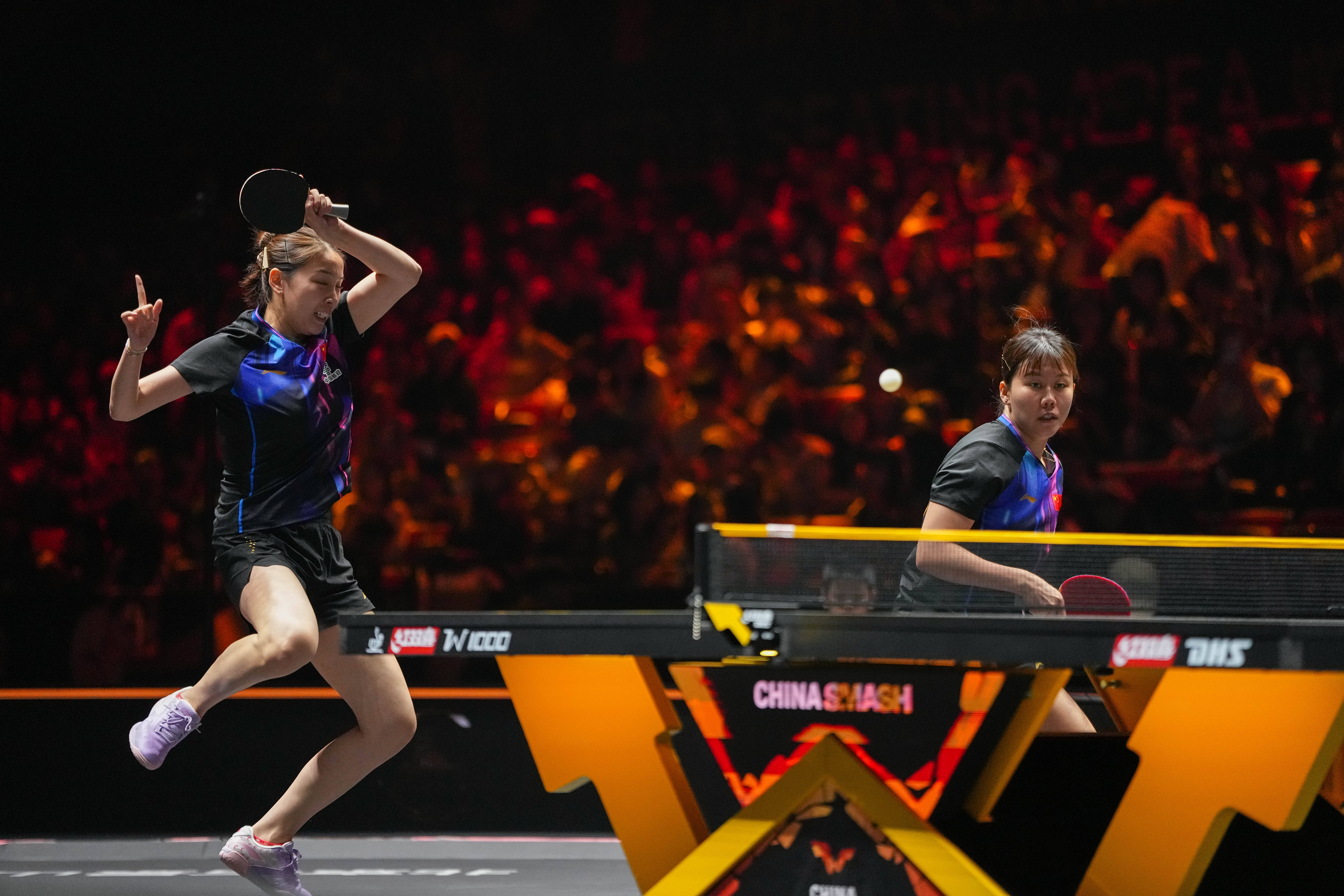 麻将糊了-（体育）乒乓球——WTT中(zhōng)国大(dà)满贯赛：蒯曼(màn)/王(wáng)曼(màn)昱(yù)晋级女双决赛