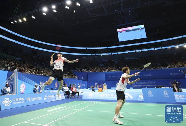 麻将胡了免费旋转-全(quán)运会｜刘阳/刘毅晋级羽毛球男双决赛