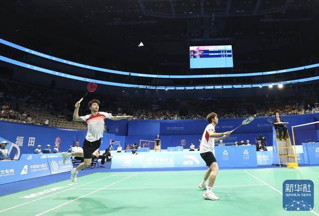 麻将胡了免费旋转-全(quán)运会｜刘阳/刘毅晋级羽毛球男双决赛