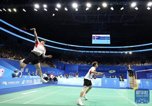 麻将胡了免费旋转-全(quán)运会｜刘阳/刘毅晋级羽毛球男双决赛