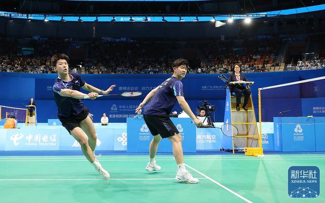麻将胡了免费旋转-全(quán)运会｜刘阳/刘毅晋级羽毛球男双决赛