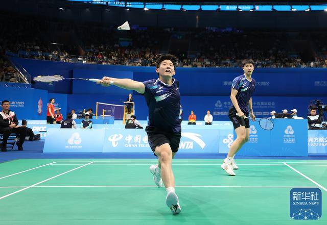 麻将胡了免费旋转-全(quán)运会｜刘阳/刘毅晋级羽毛球男双决赛