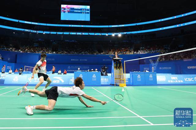 麻将胡了免费旋转-全(quán)运会｜刘阳/刘毅晋级羽毛球男双决赛
